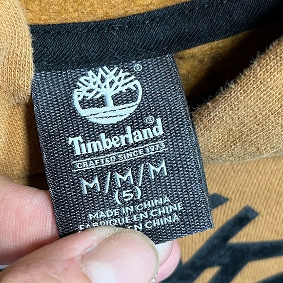🌳🌲 Timberland 🌲 🌳 lil Kids Hoodie ⛺️ Size M ⛺️ - Picture 3 of 6
